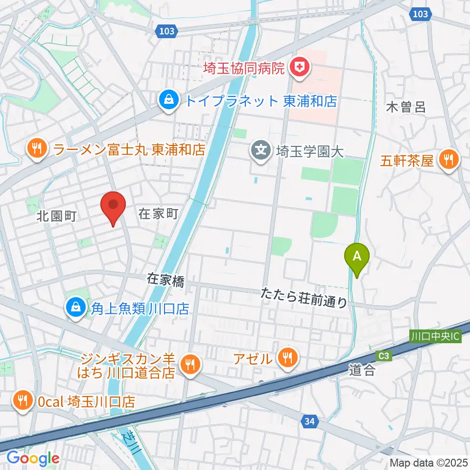 マスカット音楽教室周辺のホテル一覧地図