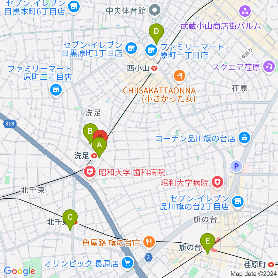 プリモ芸術工房周辺のホテル一覧地図