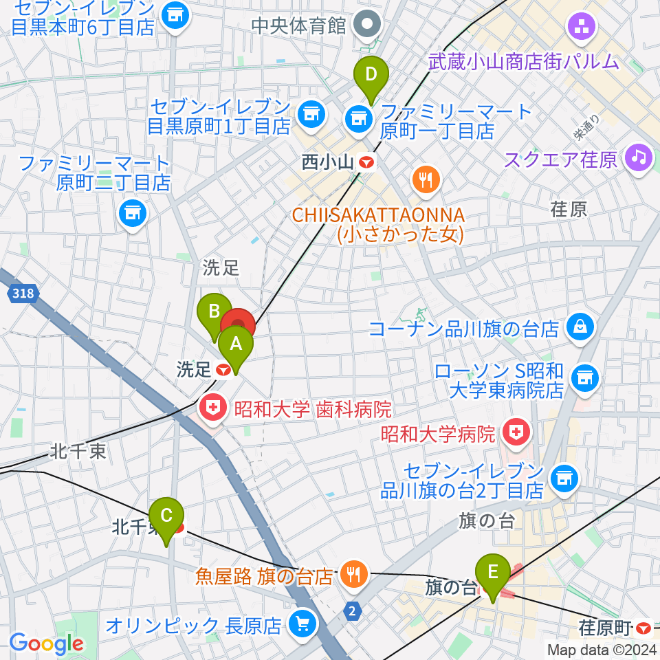 プリモ芸術工房周辺のホテル一覧地図