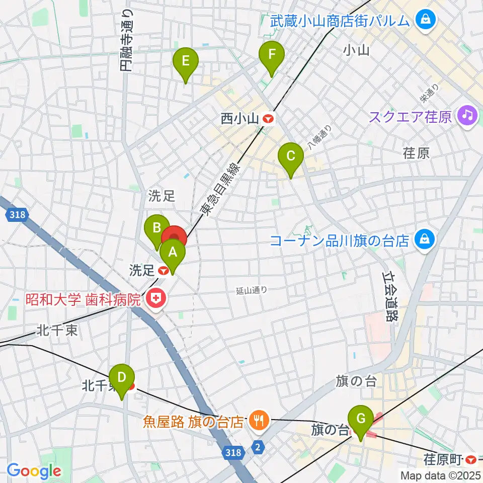 プリモ芸術工房周辺のホテル一覧地図
