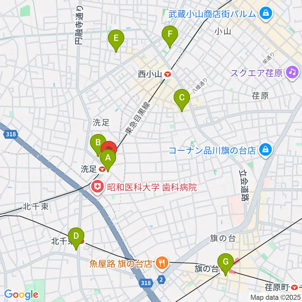 プリモ芸術工房周辺のホテル一覧地図