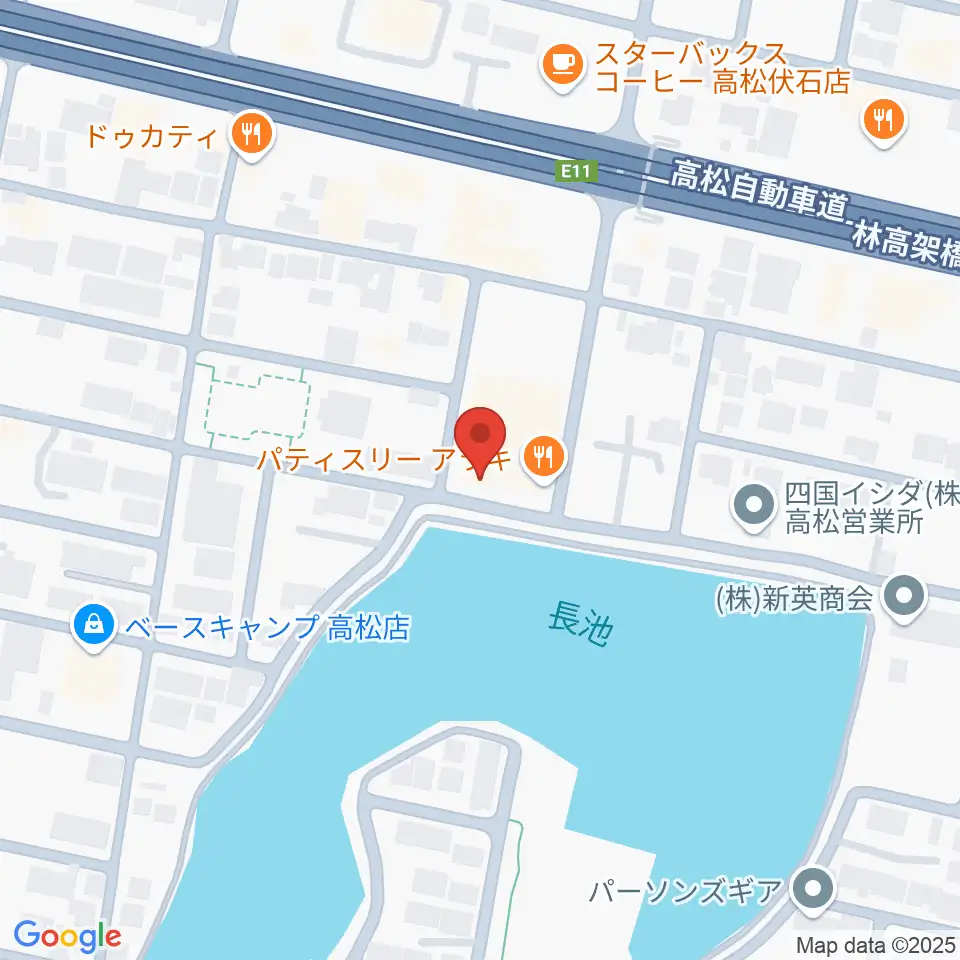 KUSAKA音楽教室周辺のホテル一覧地図