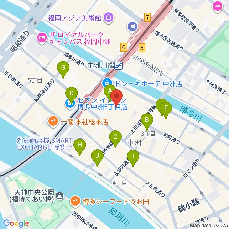 DRUM TRIBE周辺のホテル一覧地図