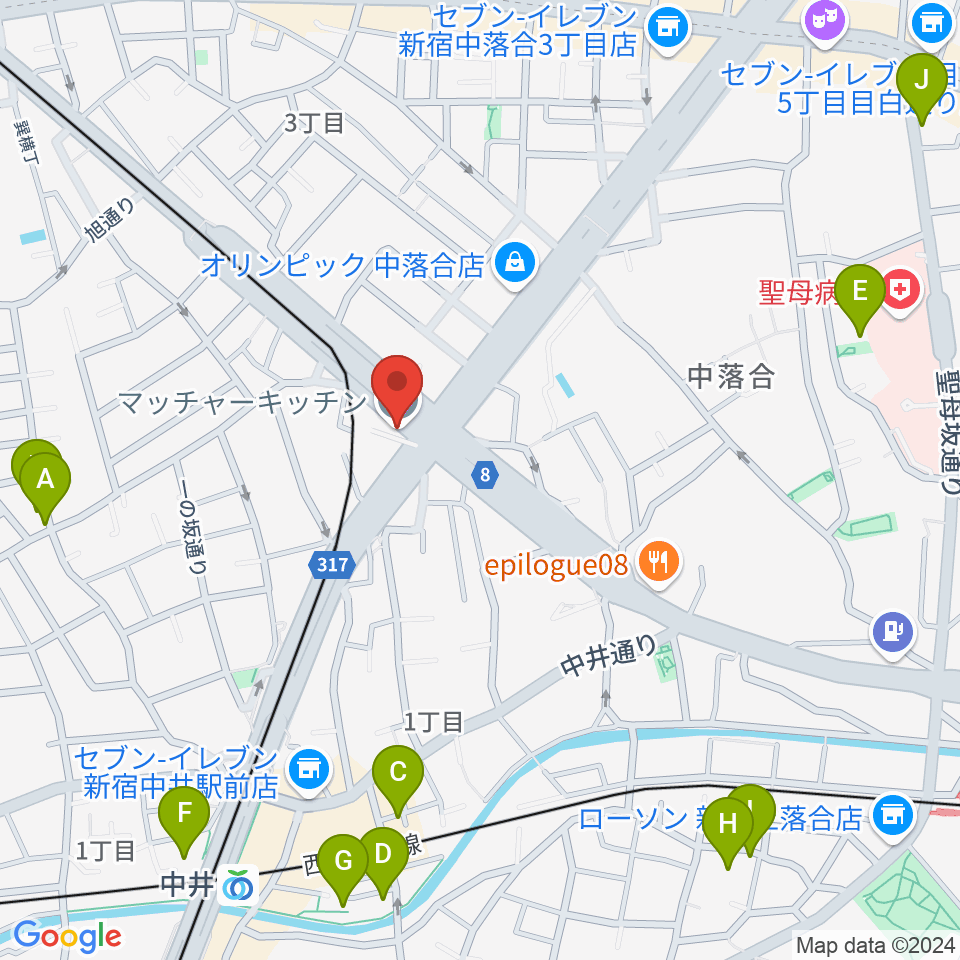 PAPAGENO周辺のホテル一覧地図