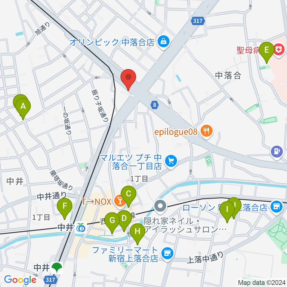 PAPAGENO周辺のホテル一覧地図