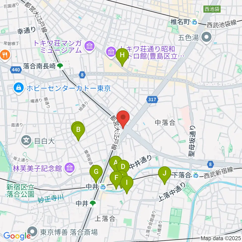 PAPAGENO周辺のホテル一覧地図