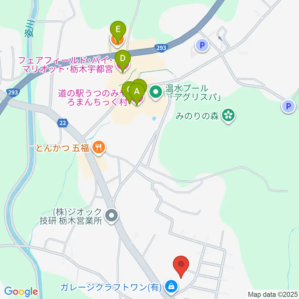 一芸舘周辺のホテル一覧地図