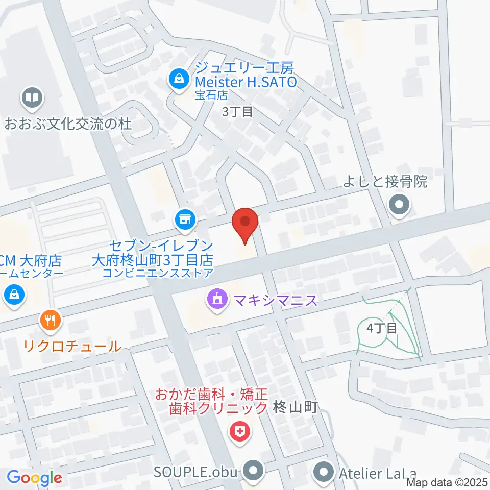 ミュージックガーデン大府周辺のホテル一覧地図