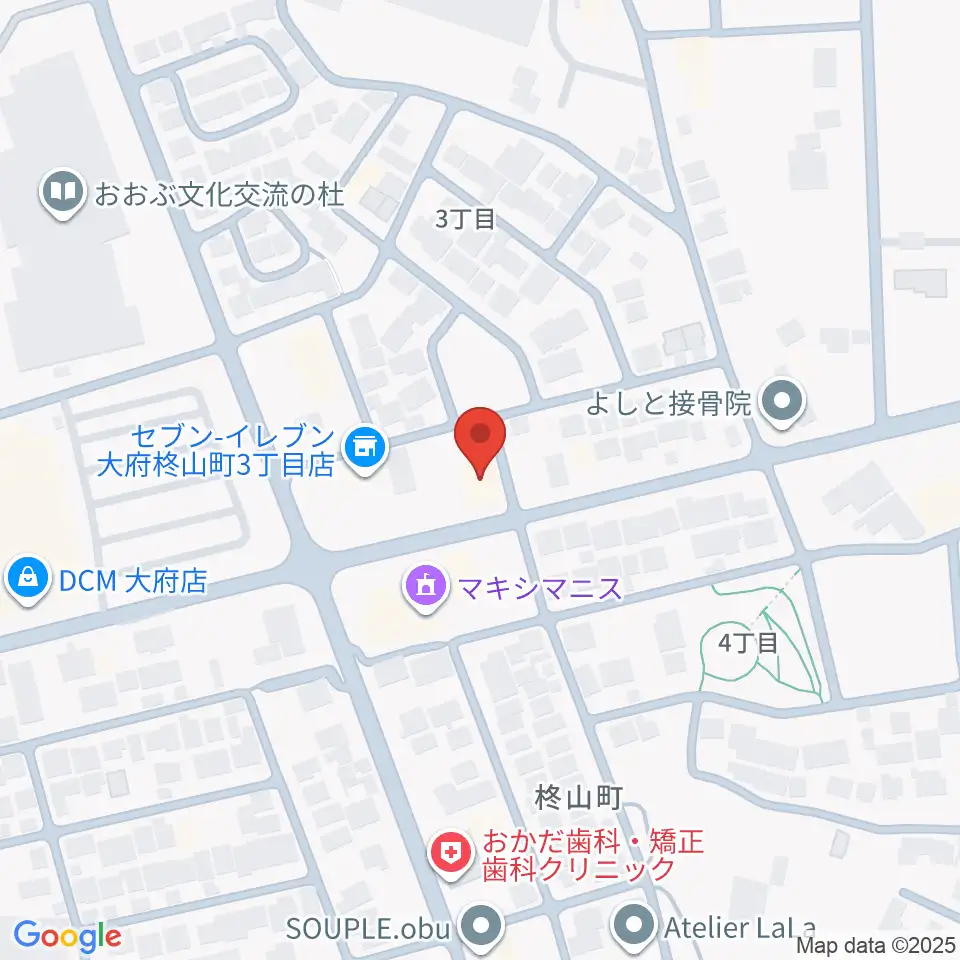 ミュージックガーデン大府周辺のホテル一覧地図