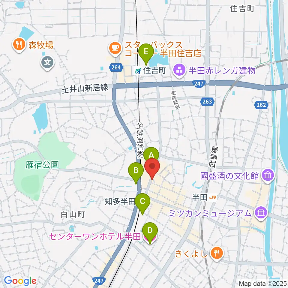 ミュージックメイトマツイシ周辺のホテル一覧地図