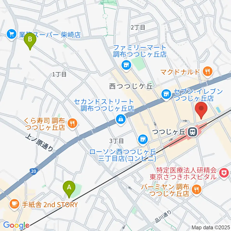 プリーマ・トーン音楽教室周辺のホテル一覧地図