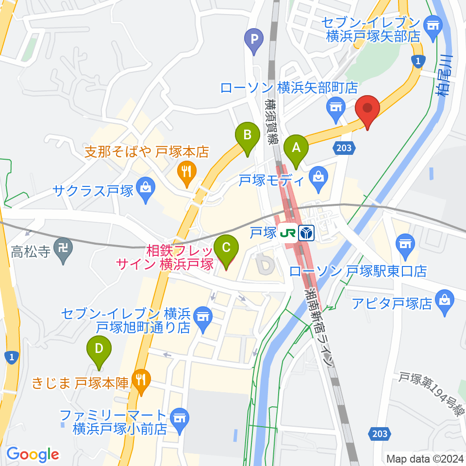 修理屋ぎたべー周辺のホテル一覧地図