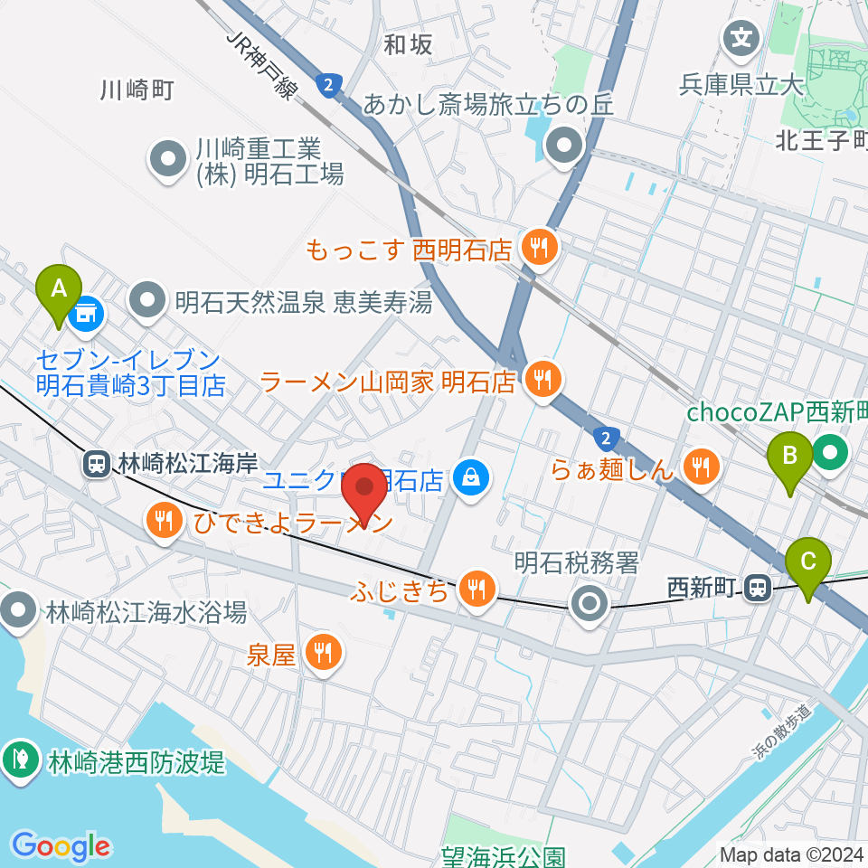 スタジオファンフル周辺のホテル一覧地図