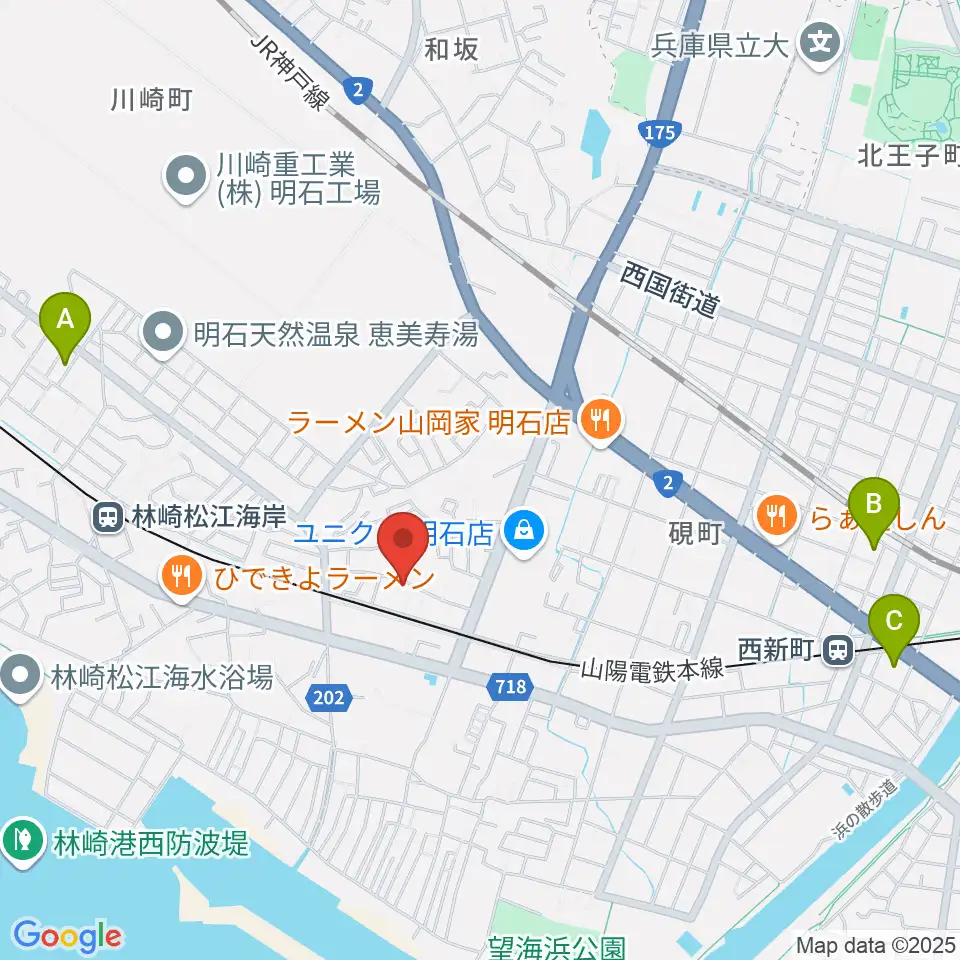 スタジオファンフル周辺のホテル一覧地図
