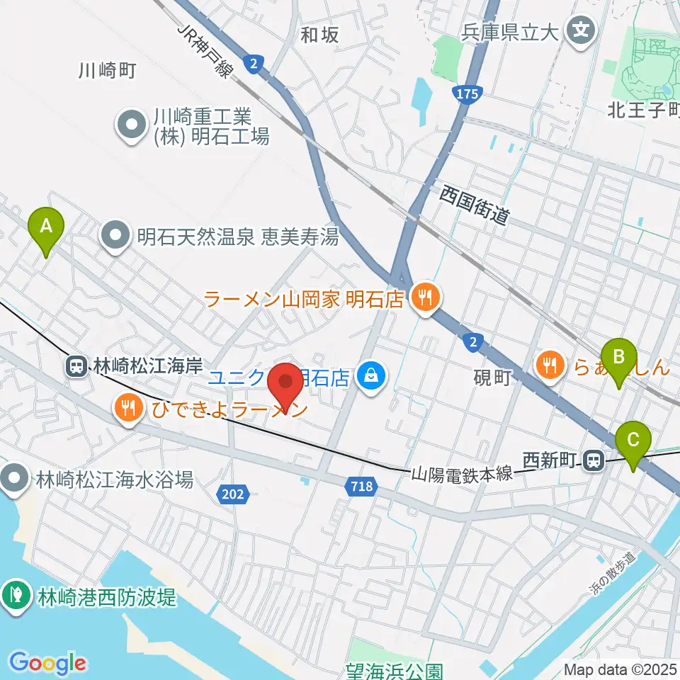 スタジオファンフル周辺のホテル一覧地図