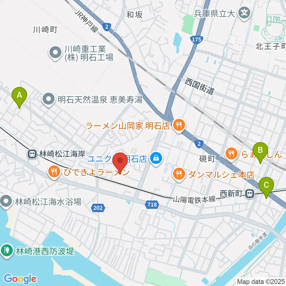 スタジオファンフル周辺のホテル一覧地図