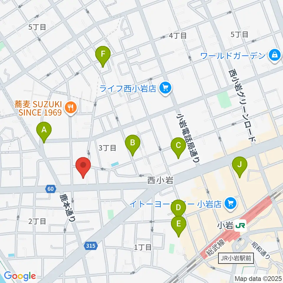 Attractive Sound Lab周辺のホテル一覧地図