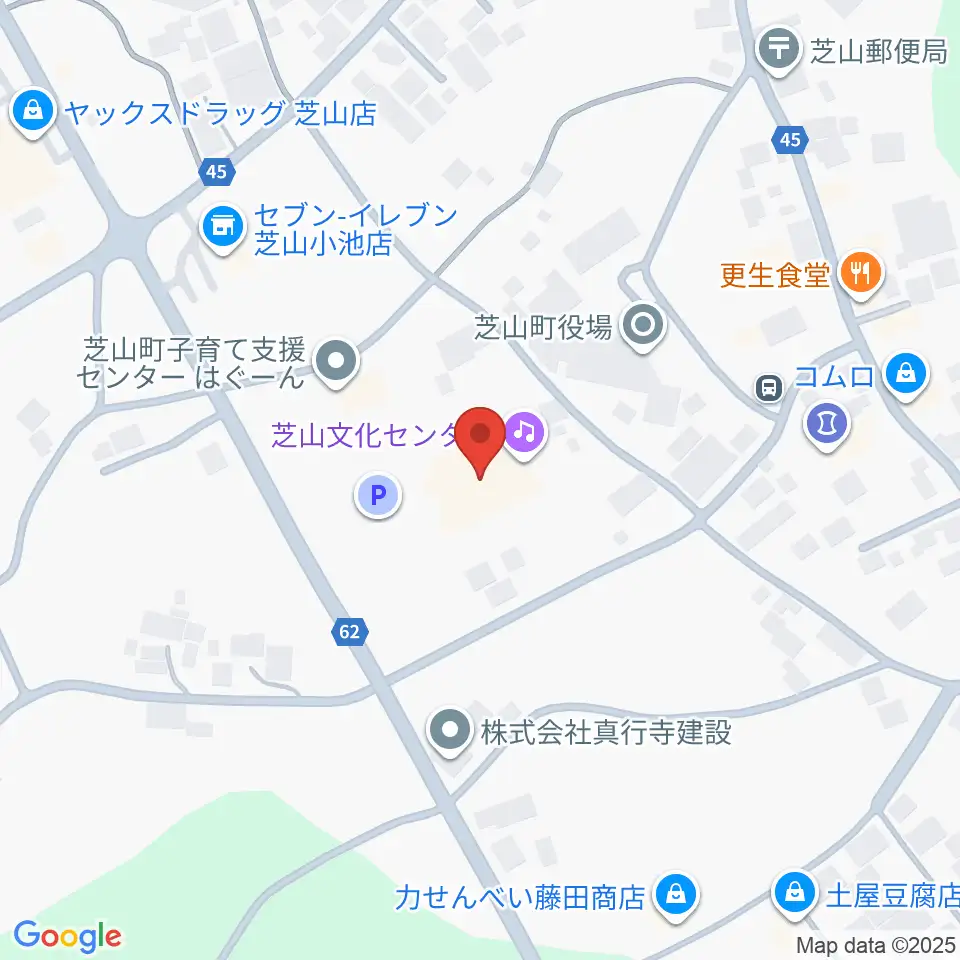 芝山文化センター周辺のホテル一覧地図