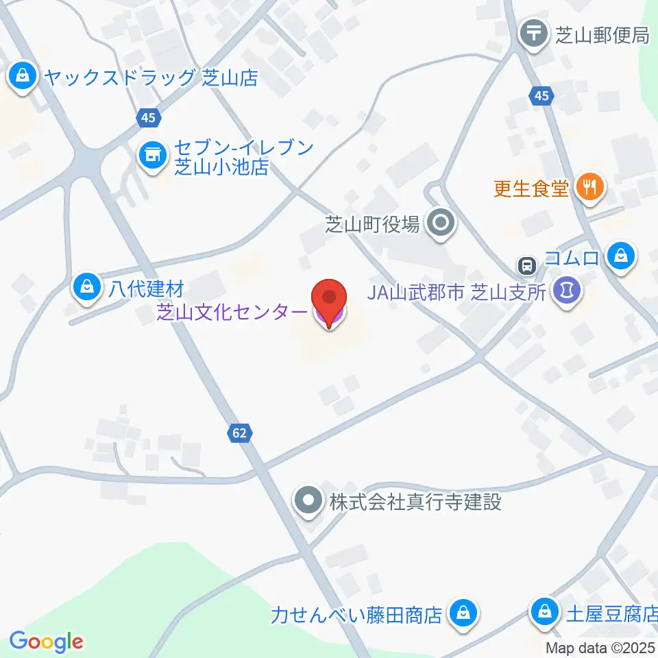 芝山文化センター周辺のホテル一覧地図