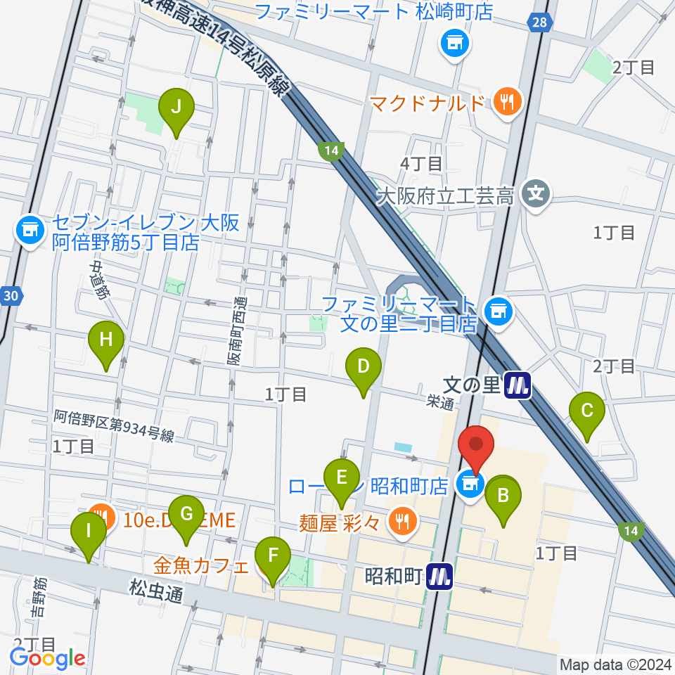 昭和町ダッチ周辺のホテル一覧地図