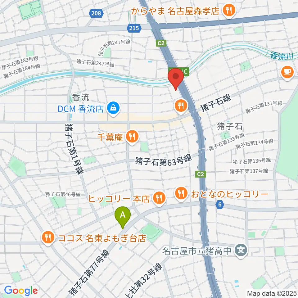 安達チェンバロ工房周辺のホテル一覧地図
