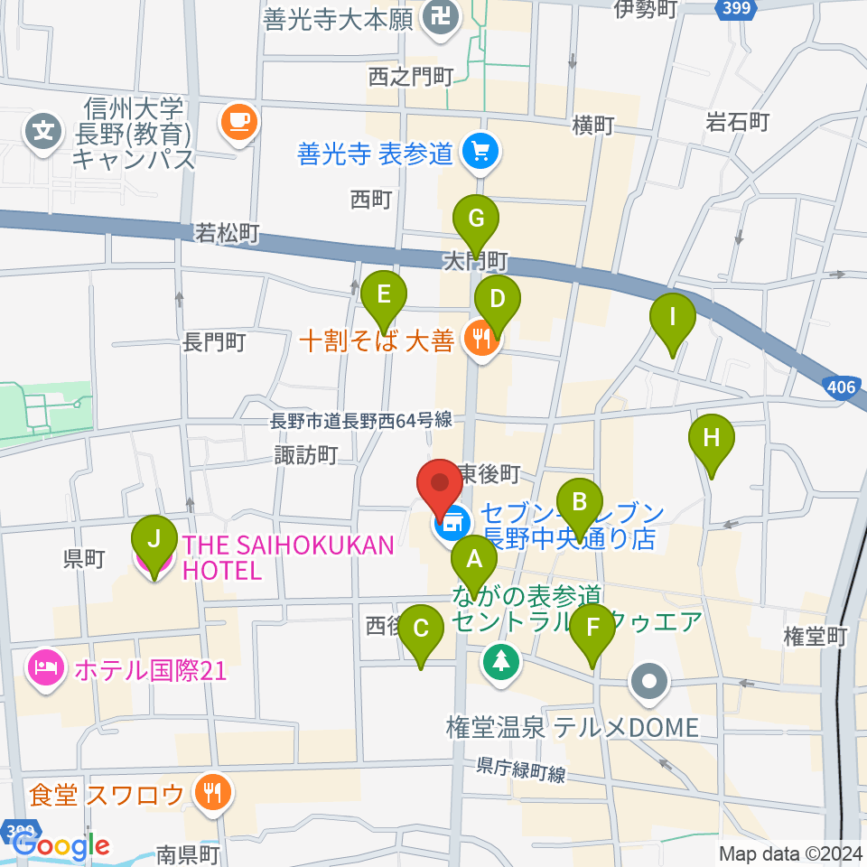 北野文芸座周辺のホテル一覧地図