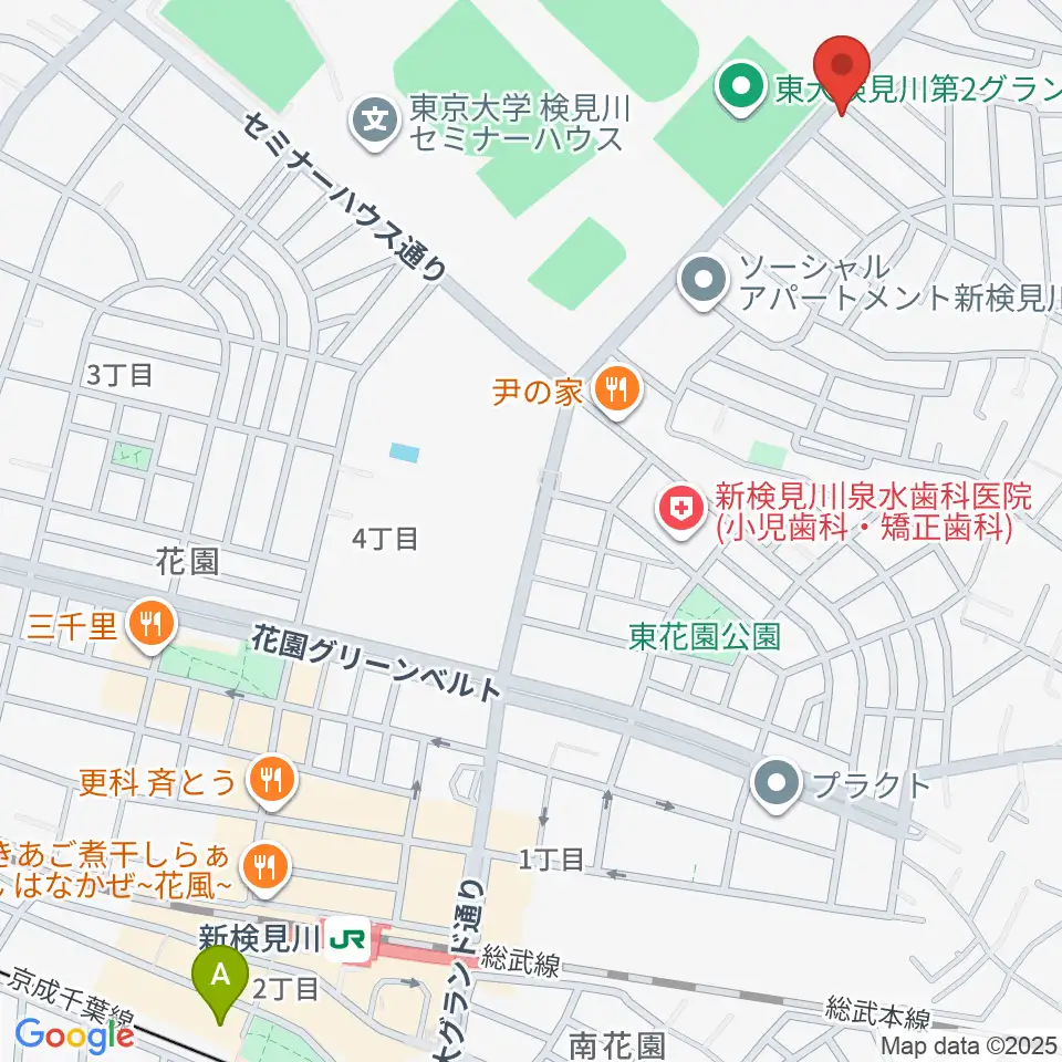 はなみがわ風の丘HALL周辺のホテル一覧地図