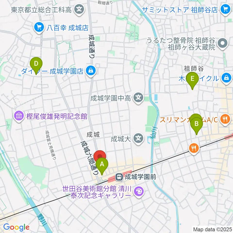 カフェ・ブールマン周辺のホテル一覧地図