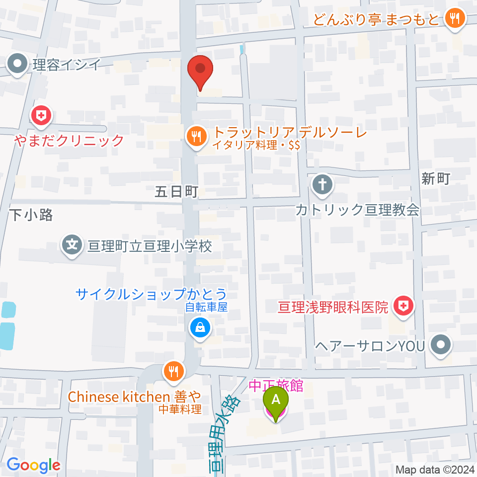 オアシス楽器 亘理店周辺のホテル一覧地図