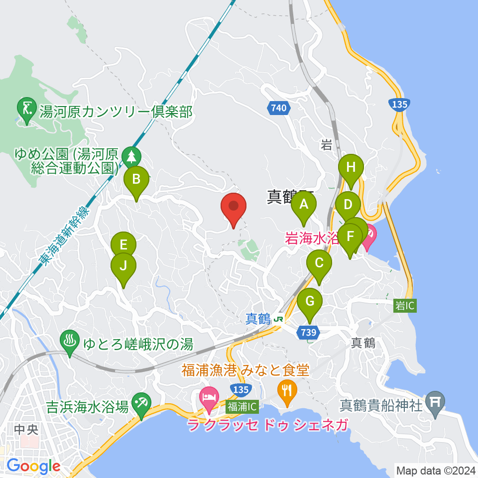 檜チャリティコンサートホール周辺のホテル一覧地図