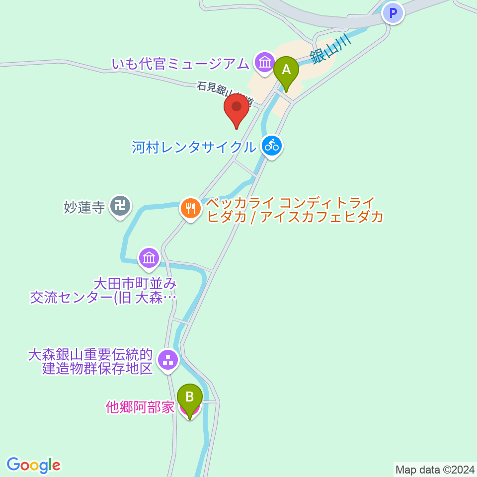 オペラハウス大森座周辺のホテル一覧地図