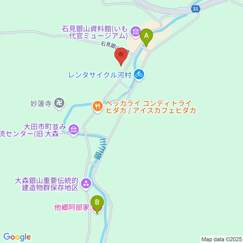 オペラハウス大森座周辺のホテル一覧地図