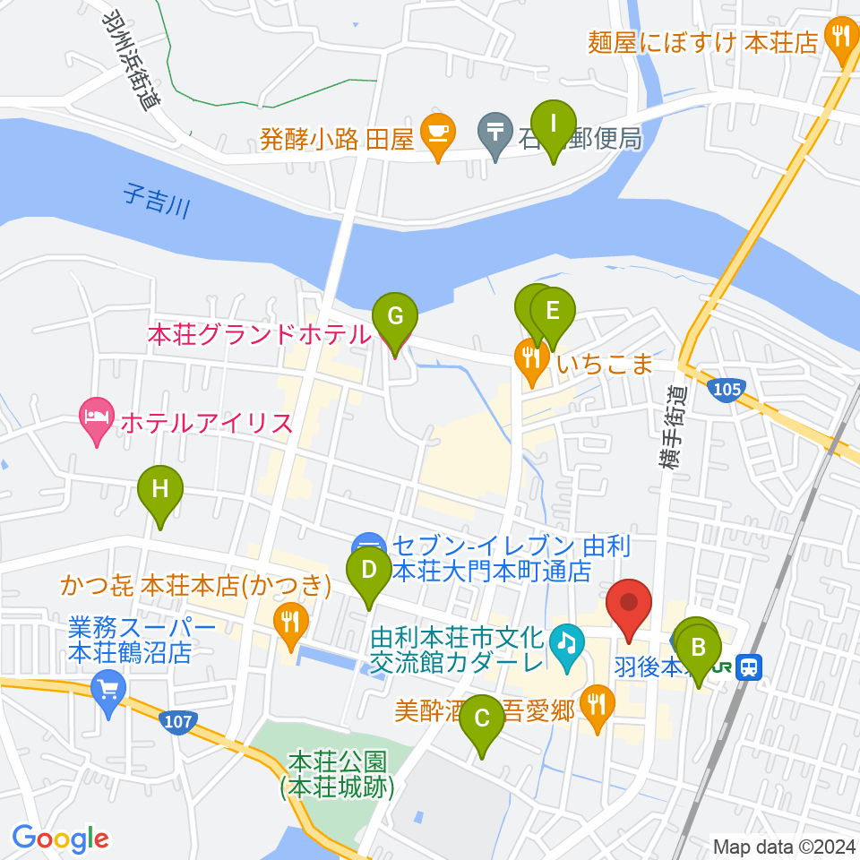 スタジオジプシーワゴン周辺のホテル一覧地図