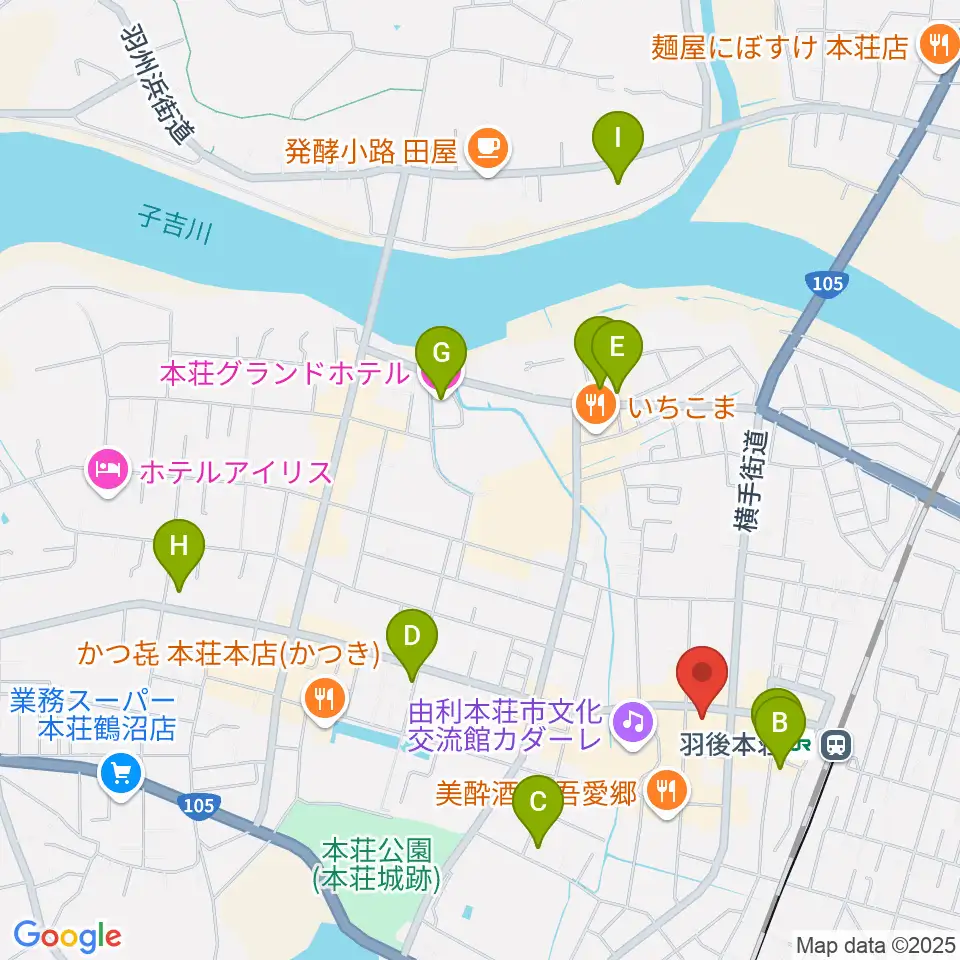 スタジオジプシーワゴン周辺のホテル一覧地図