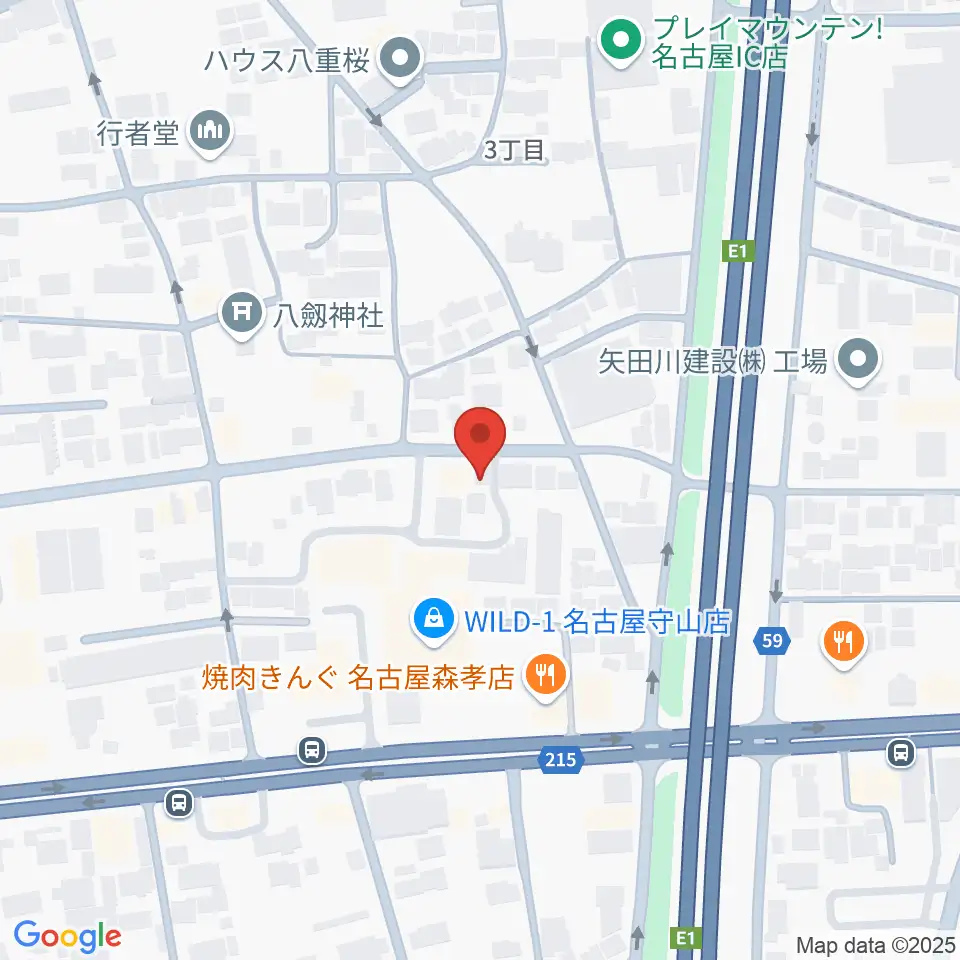 さくらホール周辺のホテル一覧地図