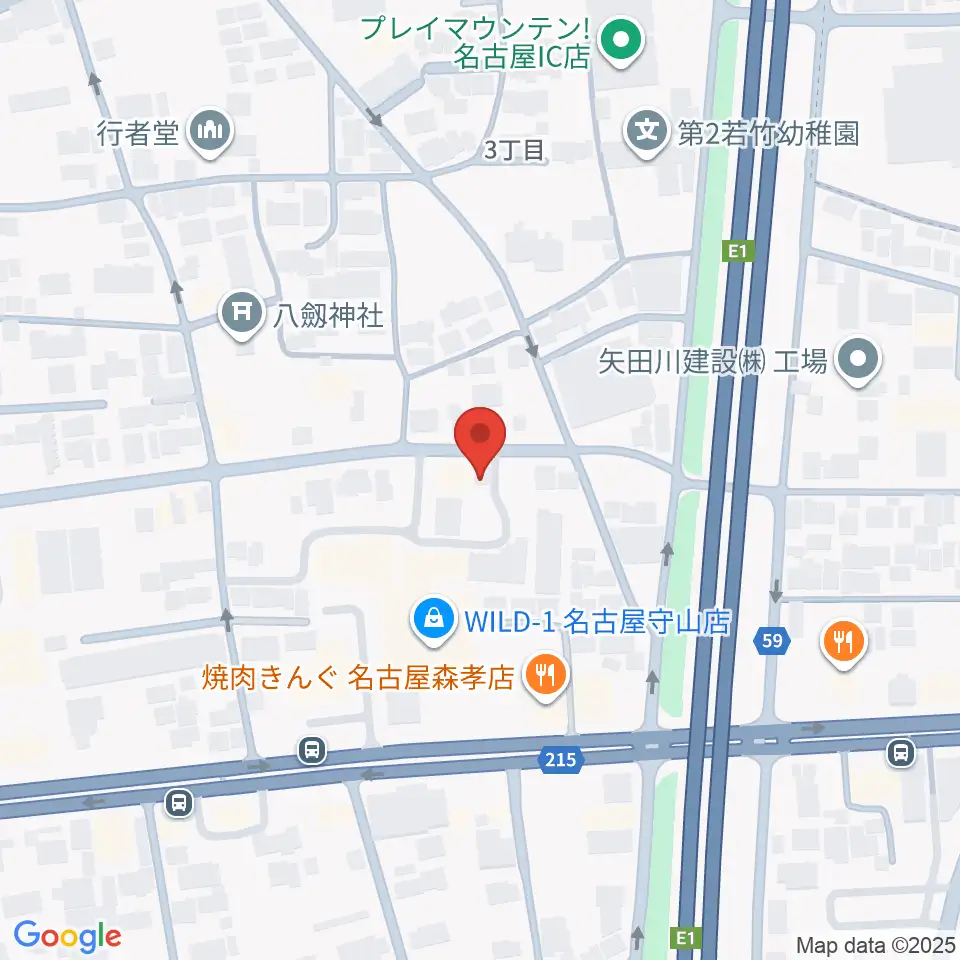 さくらホール周辺のホテル一覧地図
