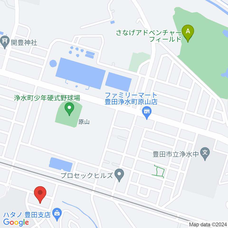 ピアチェーレ周辺のホテル一覧地図