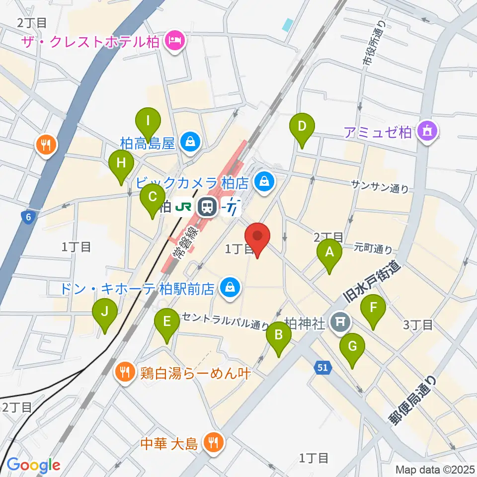 京北ホール周辺のホテル一覧地図