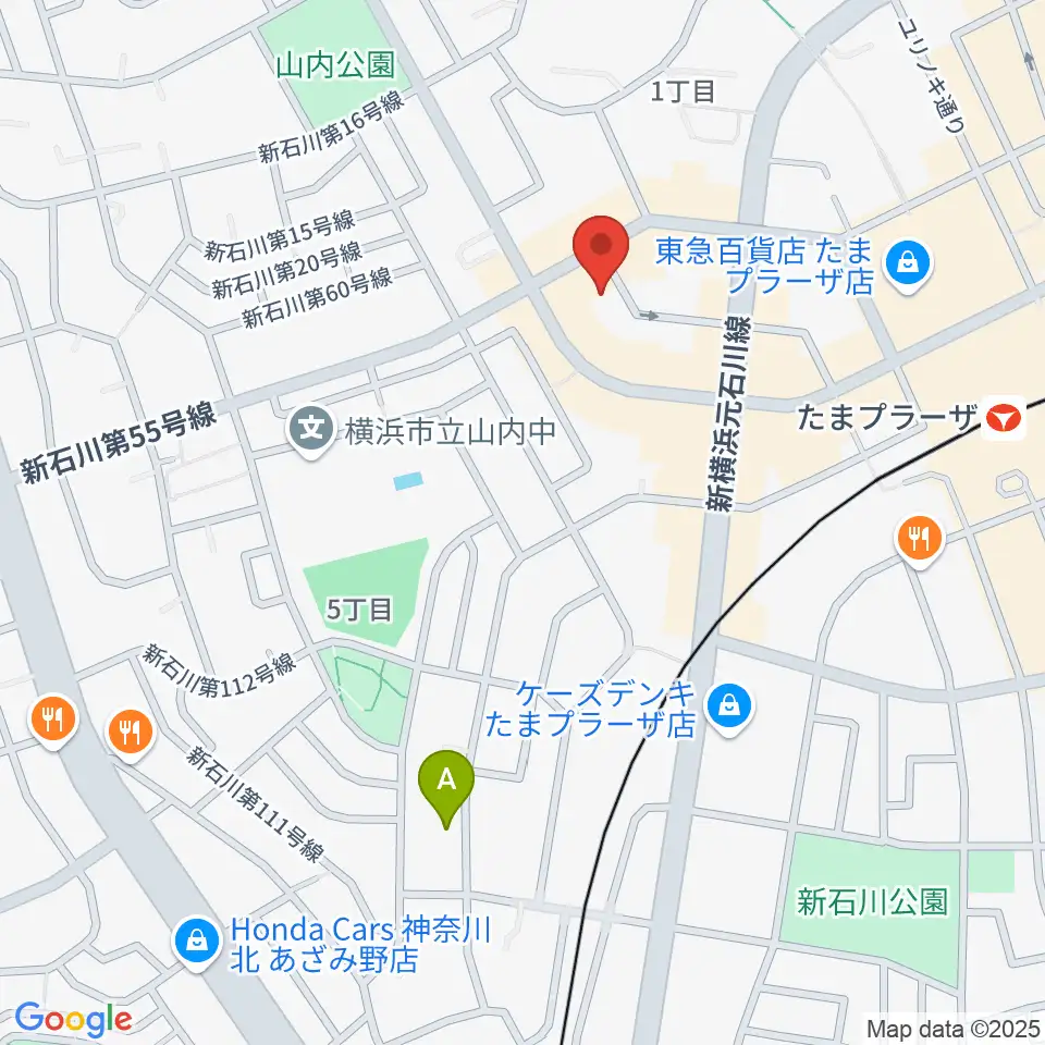 岡村考二フルート教室周辺のホテル一覧地図