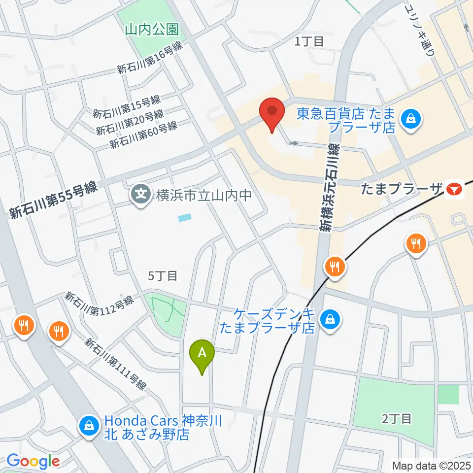 岡村考二フルート教室周辺のホテル一覧地図