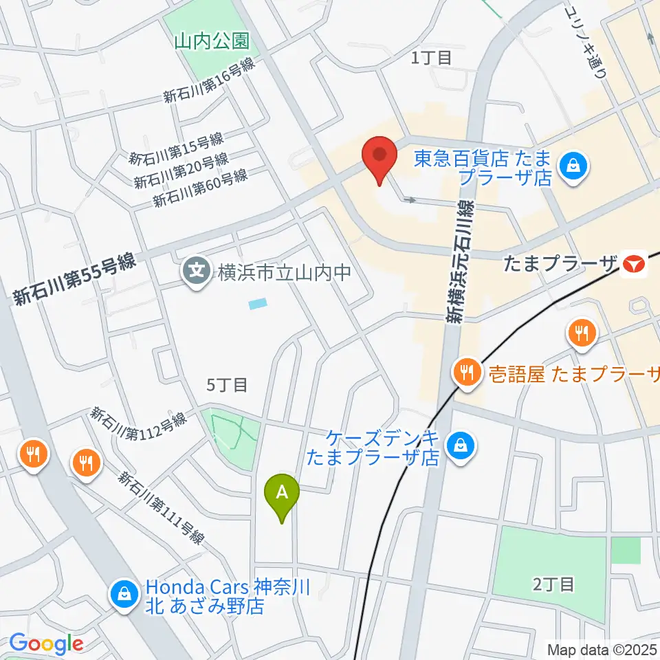 岡村考二フルート教室周辺のホテル一覧地図