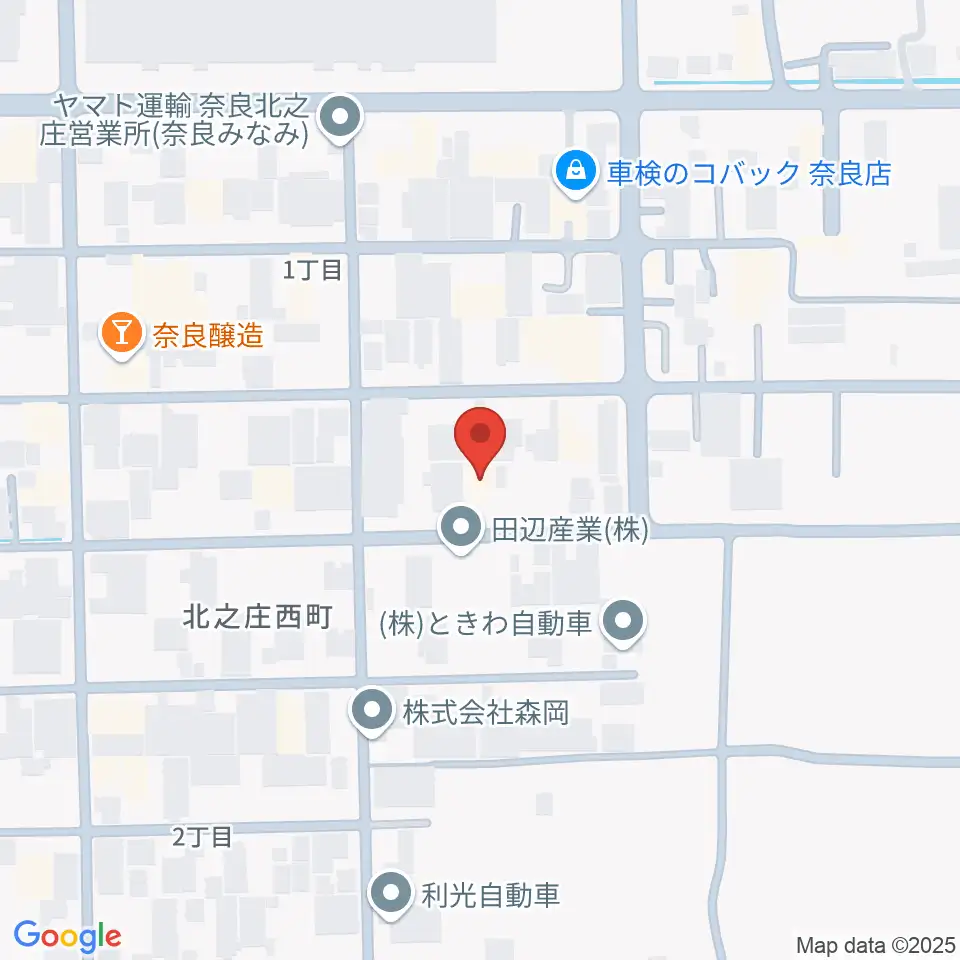 ジュエル奈良店周辺のホテル一覧地図
