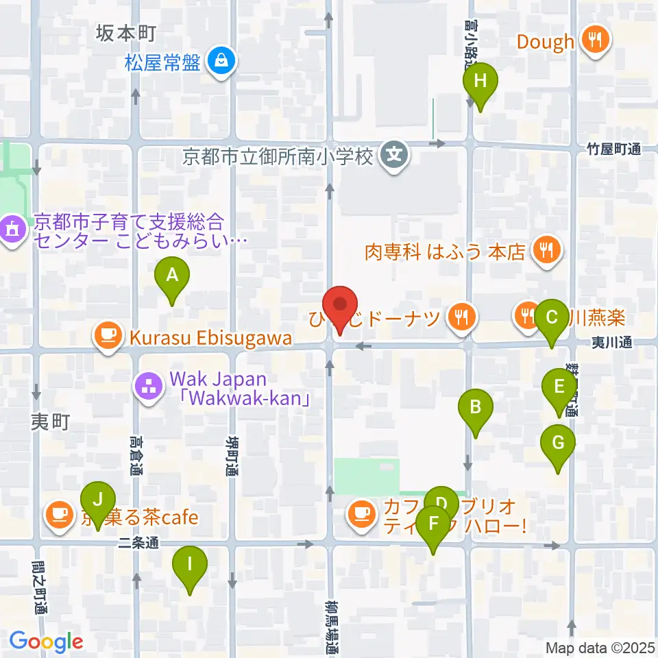 カフェ・モンタージュ周辺のホテル一覧地図