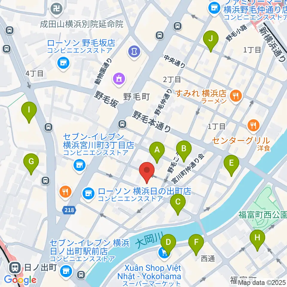 Jazz Spot DOLPHY周辺のホテル一覧地図