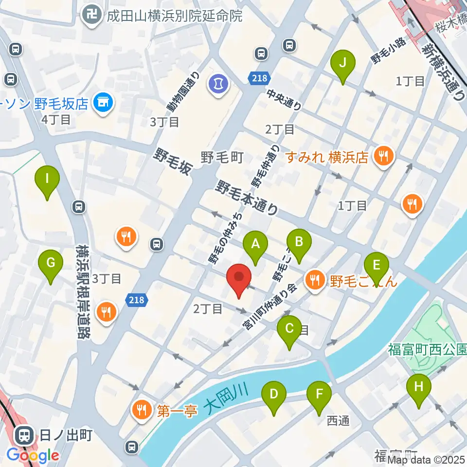 Jazz Spot DOLPHY周辺のホテル一覧地図