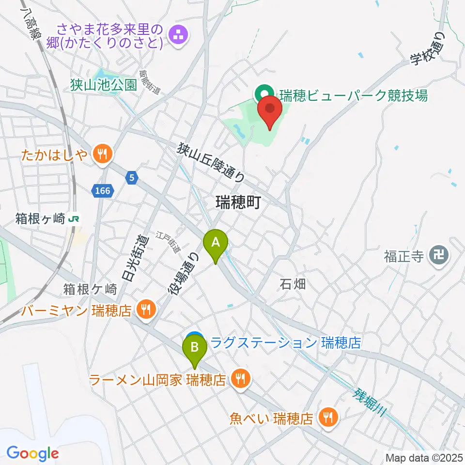 瑞穂ビューパーク・スカイホール周辺のホテル一覧地図