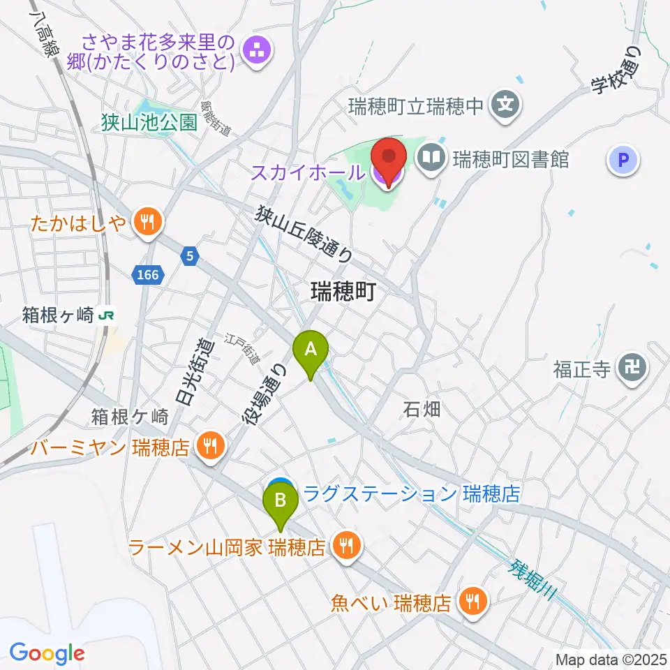 瑞穂ビューパーク・スカイホール周辺のホテル一覧地図