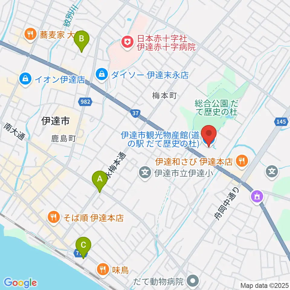 wi-radio周辺のホテル一覧地図