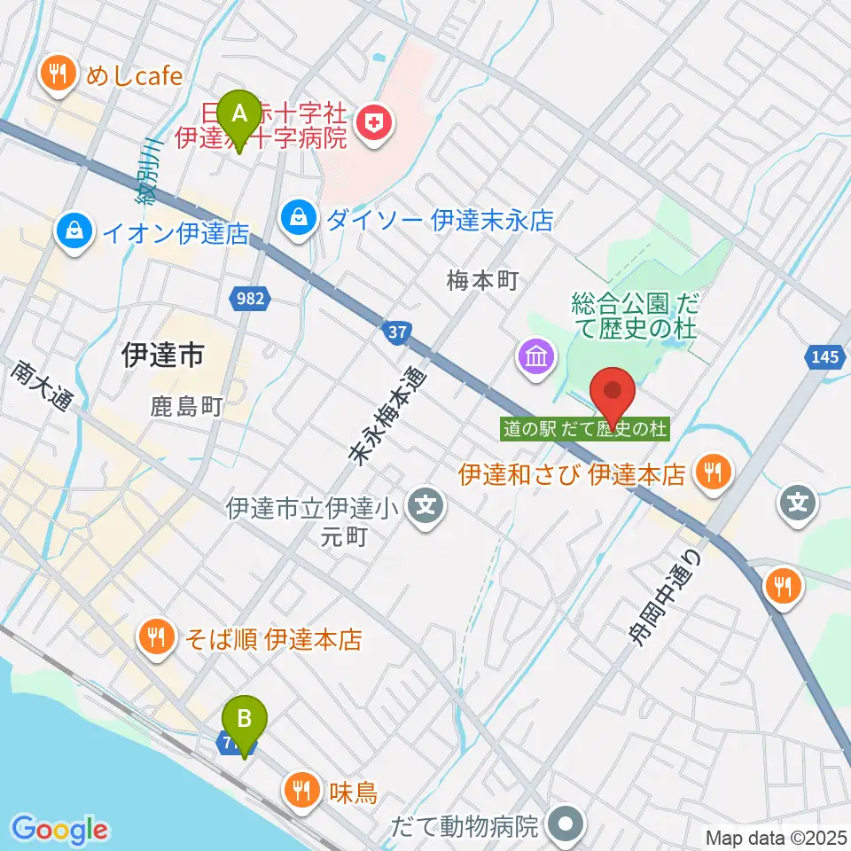 wi-radio周辺のホテル一覧地図
