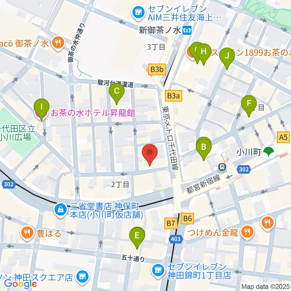 アーティファクト・ミュージックスクール周辺のホテル一覧地図